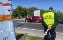 Akcja na przejeździe kolejowo-drogowym w Lublinie fot. Anna Znajewska-Pawluk (2)