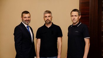 Uczestnicy wizyty Grupy PKP i PLK SA w Kijowie i we Lwowie fot. PLK SA 