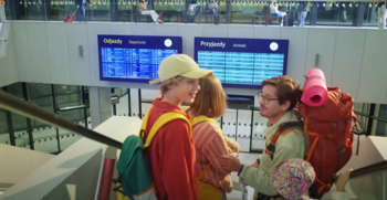 Kadr z filmu Bezpieczne podróże NA TORACH NOWYCH MOŻLIWOŚCI… dzięki funduszom z KPO