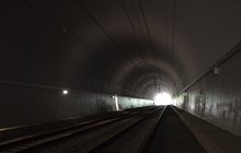 Wnętrze tunelu koło Trzcińska. Fot. M. Pabiańska 05.2024