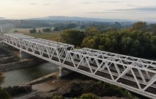 Most na Wiśle między Goczałkowicami Zdrojem a Czechowicami, fot. Adam Roik