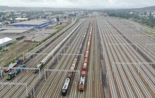 Pociągi towarowe na stacji Gdynia Port. fot. Szymon Danielek PLK (1)