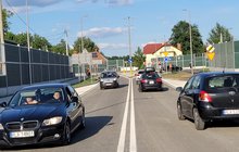 Wiadukt w Łańcucie - po otwarciu obiektu ruch drogowy jest przełożony na nowy odcinek drogi, fot. Stanisław Roś (1)