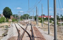 Przejazd techniczny drezyną po nowej linii Wieliszew - Zegrze, tory, perony, rozjazdy fot. Kamila Kalinowska PLK SA