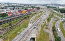 Nowy wiadukt kolejowy w Gdyni. fot. Szymon Danielek PLK (2)
