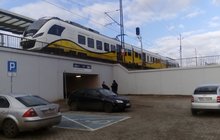 Pociąg na stacji Kłodzko Miasto