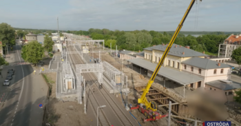 Kadr z filmu Ostróda: na torach nowych możliwości dzięki funduszom z KPO