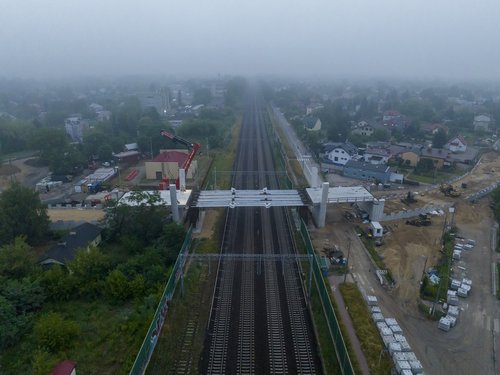 Nowy Wiadukt Kolejowy Już Nad Torami W Pruszkowie Pkp Polskie Linie Kolejowe Sa 1684