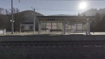 Kadr z filmu: Podłęże-Piekiełko: pociągi wróciły do Rabki Zaryte