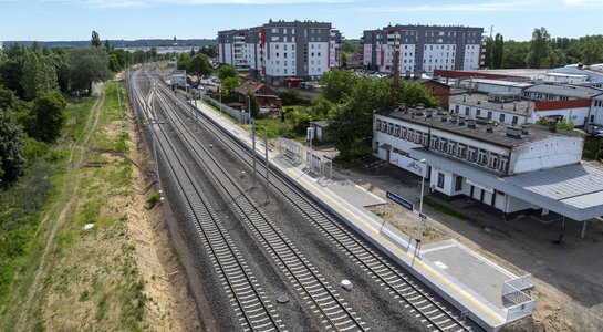 Peron nr 1 na przystanku Bydgoszcz Fordon, fot. Łukasz Bryłowski, PLK SA 1